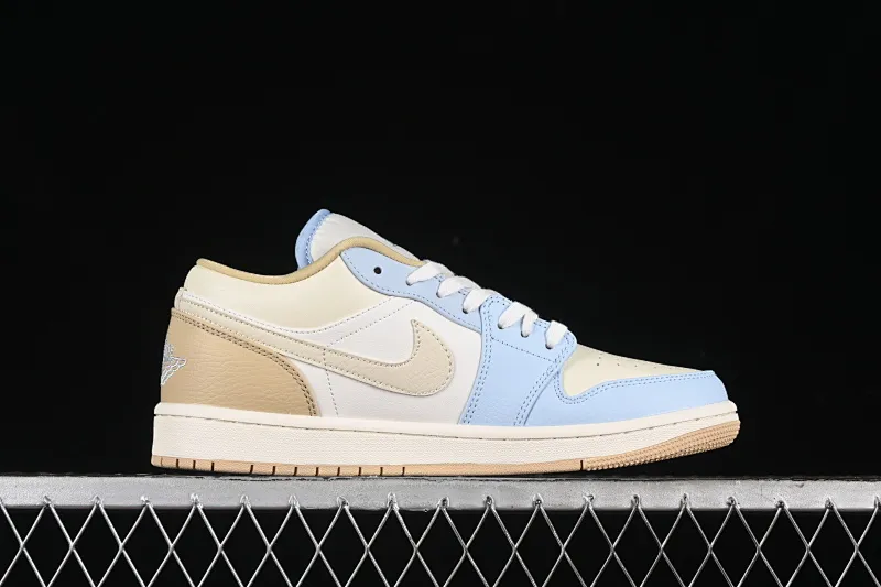 All categories Air Jordan Jordan series basketball shoes Air Jordan 1 Low Air Jordan 1 Low OG AJ1 Joe 1 meter white brown low-top cultural basketball shoes HQ4186-111